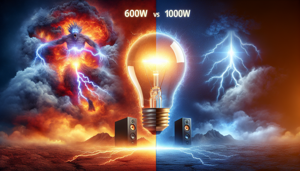 Home Theater Power Comparison: 600W vs 1000W