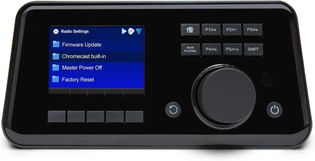 Grace Link Internet Radio Tuner and Streaming Music Player with Chromecast Built-in: Stream Hi-Fi Music to Your Stereo System