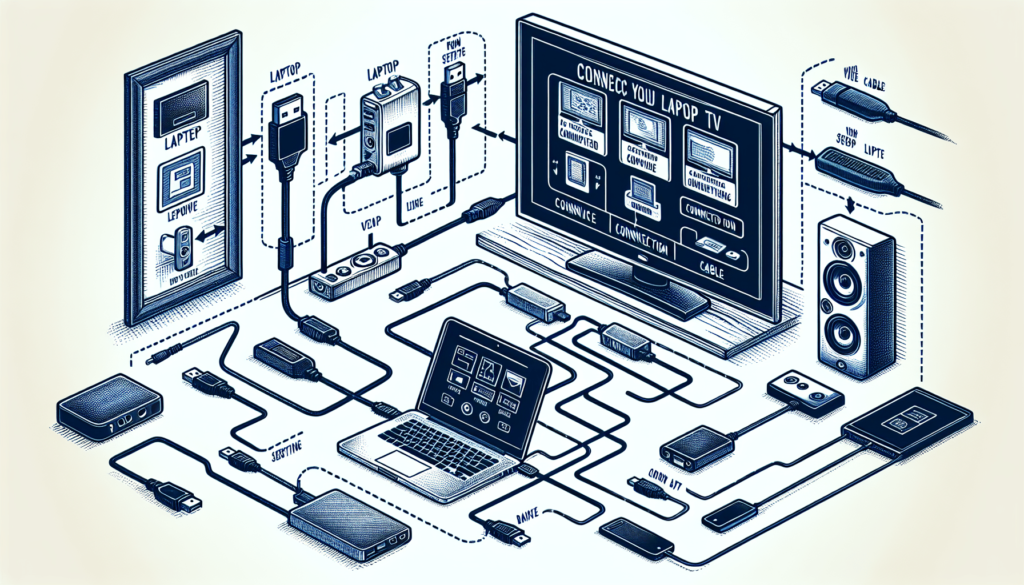 How to Connect Laptop to TV for Screen Casting